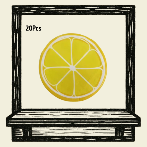 20 🍋 Guardanapos de Papel Estampa Limão