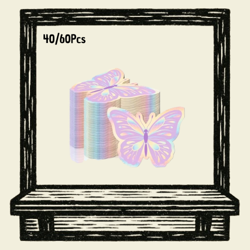 Guardanapos Borboleta de Papel /40/60 Unidades para Festas e Decoração