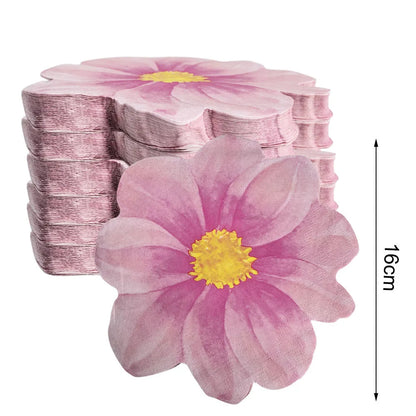 Guardanapos de Papel Florais 20 peças