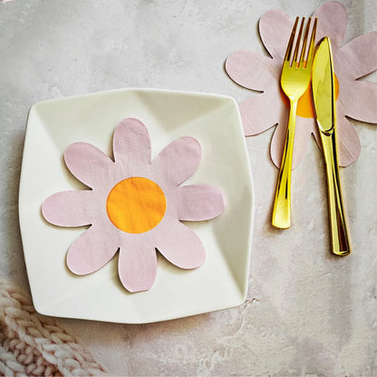 Guardanapos de Papel Florais 20 peças