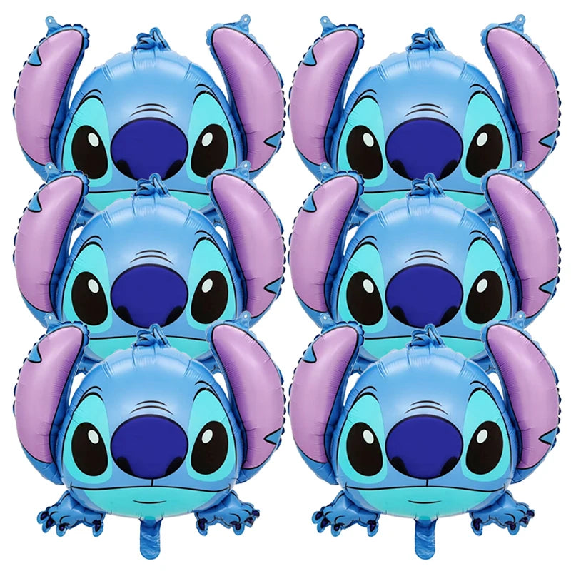 6Pcs Disney Stitch