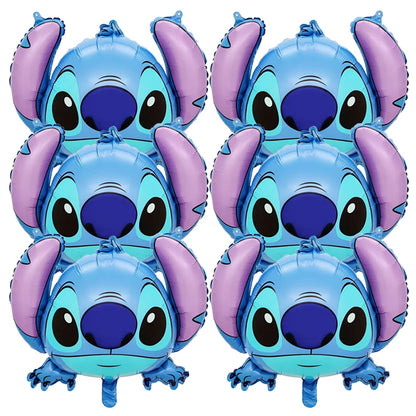 6Pcs Disney Stitch