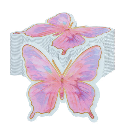 Guardanapos Borboleta de Papel /40/60 Unidades para Festas e Decoração