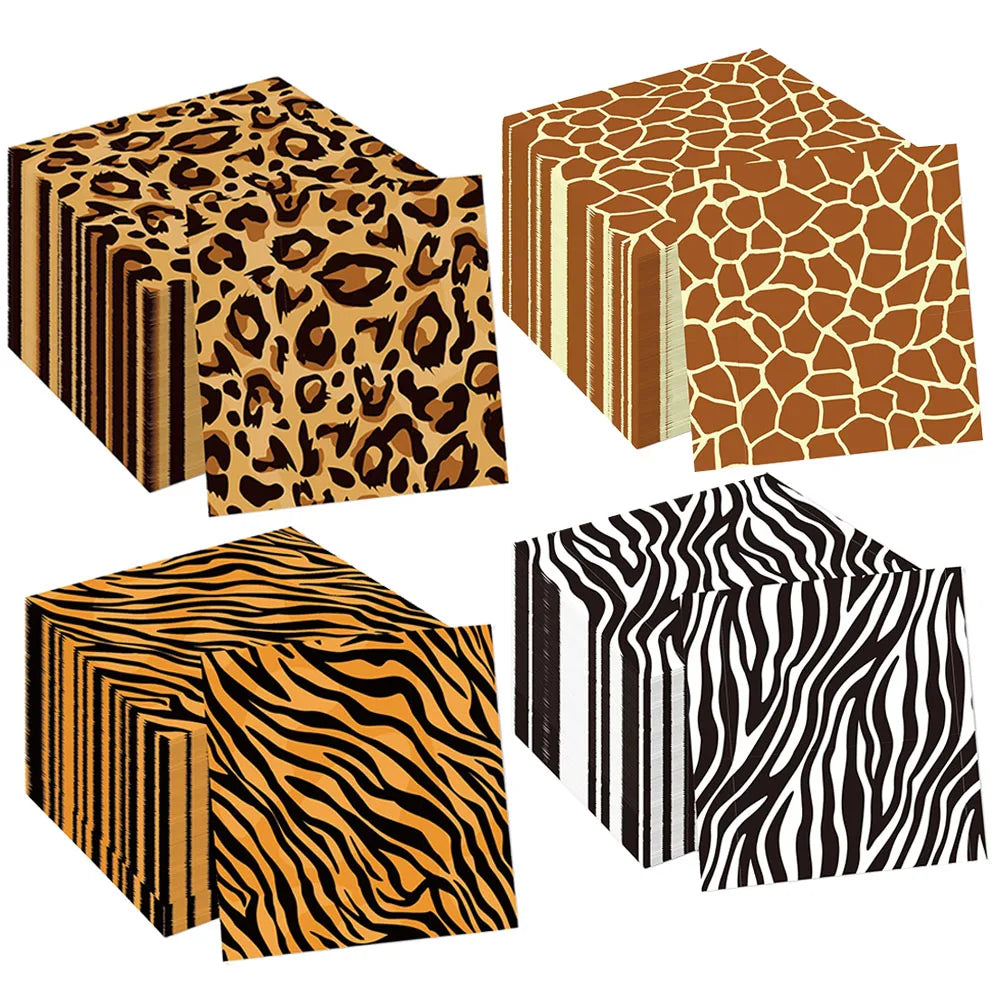Guardanapos de Papel Safari Selva – /40/60 Pcs