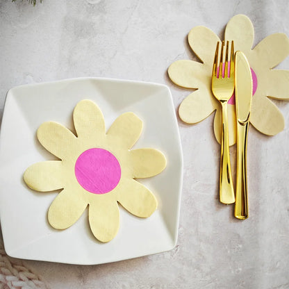 Guardanapos de Papel Florais 20 peças